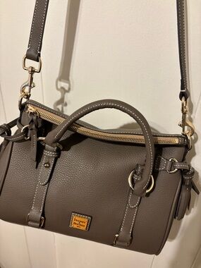 Dooney & Bourke Florentine Satchel in Dark Brown